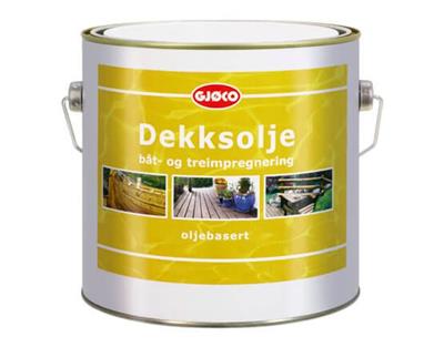 Gjøco Dekksolje - 0,75 Liter