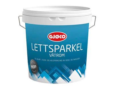 Gjøco Proff Lettspartel Våtrom - 0,4 Liter