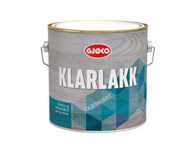 Gjøco Klarlakk Oliebaseret - 0,75 Liter, Glans 15