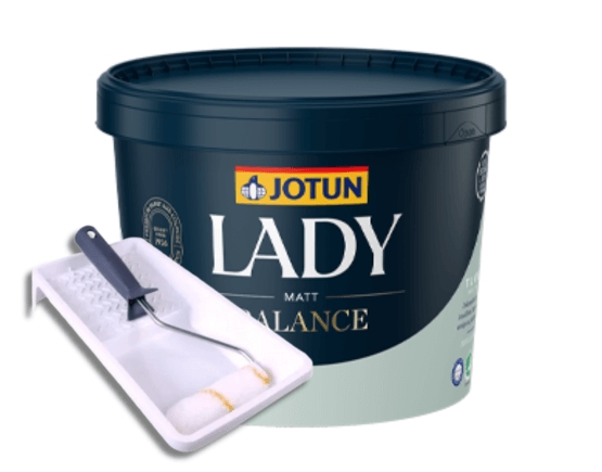 Jotun Lady Balance - Malersæt, 9 Liter