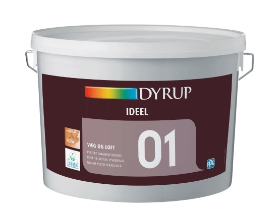 Dyrup IDEEL 01 - Lys råhvid 10L