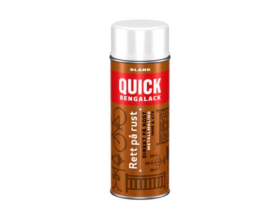 Quick Bengalack direkte på rust spray - Blank
