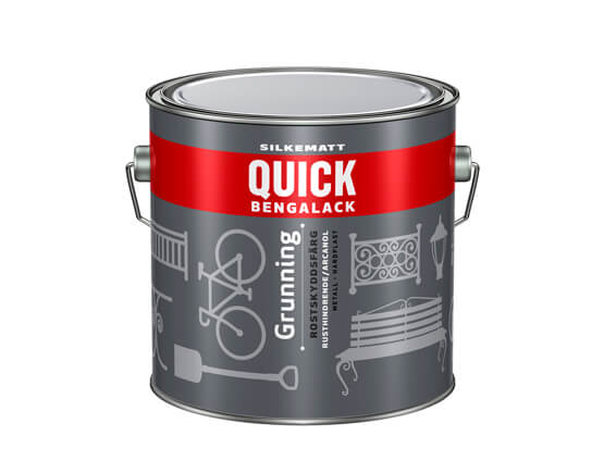 Quick Bengalack Grunder - 3 Liter