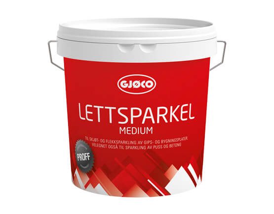 Gjøco Proff Lettspartel Medium - 3 Liter