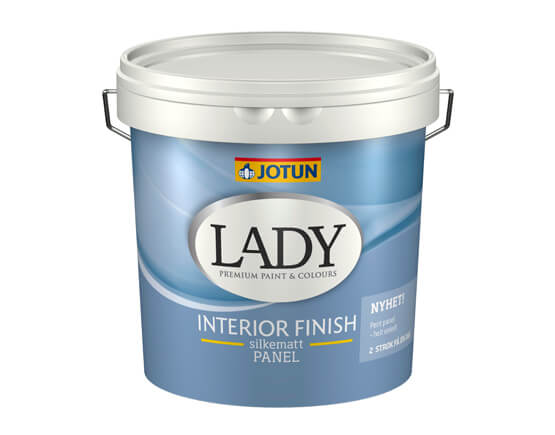 Jotun LADY Interior Finish Silkemat 10 - 2,7 Liter