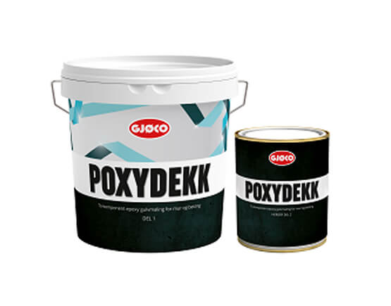 Gjøco Poxydekk Del 1& 2 - 0,9 Liter