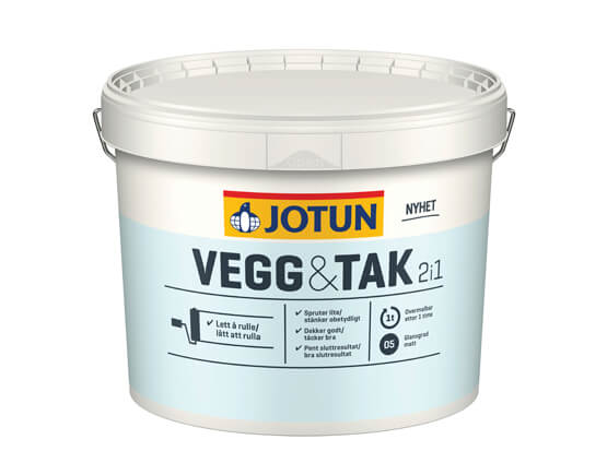 Jotun Væg & Loft - 2,7 Liter