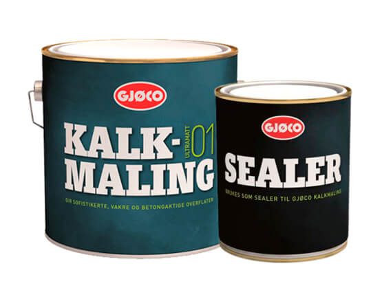 Gjøco Kalkmaling inkl. sealer